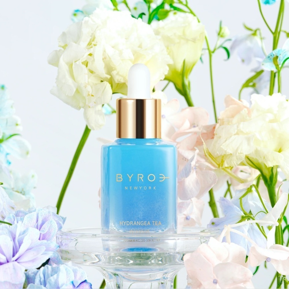NWT, BYROE Newyork, Hydrangea Tea Intensive Hydration Serum, 1.01 FL. OZ.‎